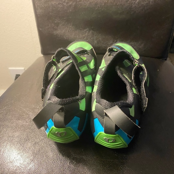 Pearl Izumi Interfag Men's Neon Lime Black Cycling Cleats Size 43/10US - Picture 7 of 12